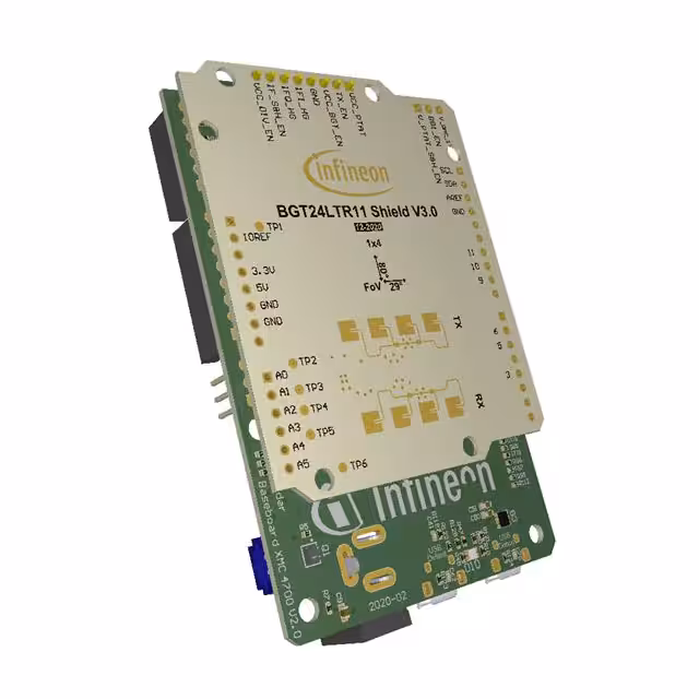DEMODISTANCE2GOLTOBO1 Infineon Technologies  Cartes de kits d'évaluation et de développement RF